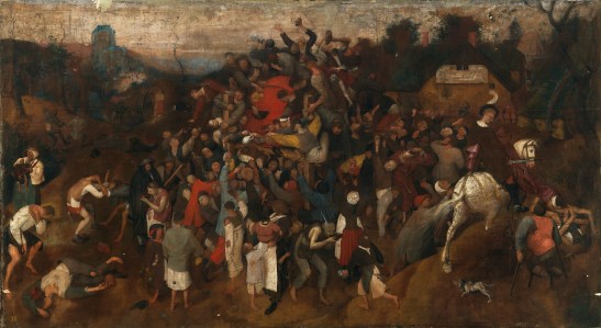 Pieter Bruegel (starszy) - "Wino w Dniu Świętego Marcina"